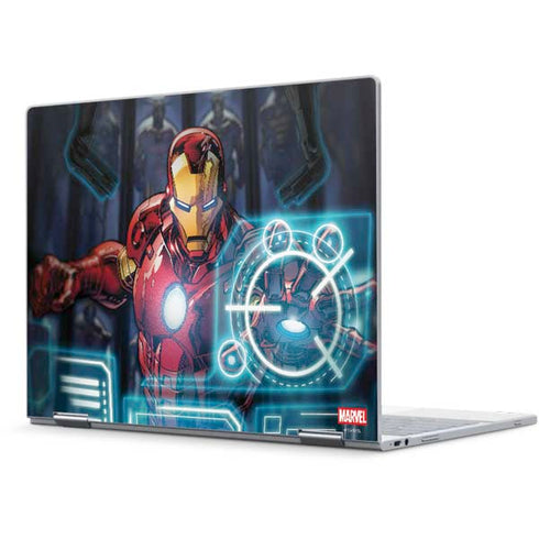 Marvel Iron Man New Armor Pixelbook Skin